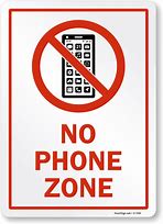 Image result for I'm On the Phone Sign