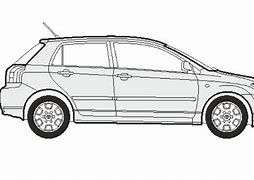 Image result for Toyota Corolla Drag Drawing