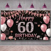 Image result for Happy 60th Birthday Rose Gold
