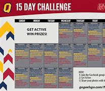Image result for 15 Day Challenge Templete