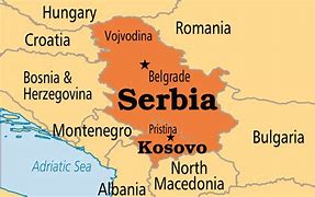 Image result for World Map Shows Serbia