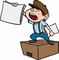 Image result for Newspaper Delivery Boy Clip Art