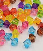 Image result for Bicone Beads