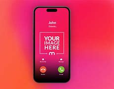 Image result for iPhone 15 Receiving Call Template