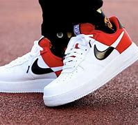 Image result for Air Force 1 NBA Red