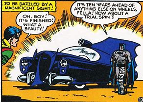 Image result for Batmobile Comic Cover