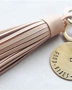 Image result for Personalized Tassel Keychain