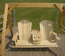 Image result for Adirondack Chair with Cup Holder Plans