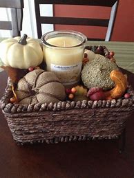 Image result for Fall Basket Decorating Ideas