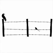 Image result for Old Fence Post with Barb Wire Clip Art