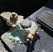 Image result for Sulphite On Old Battery Terminals