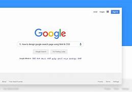 Image result for Google Search Image Page