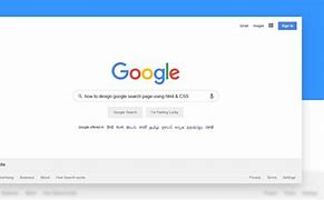 Image result for Google Web Page Design