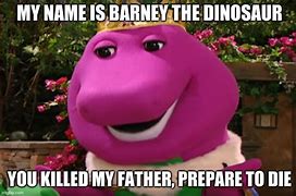 Image result for Weird Barney Meme