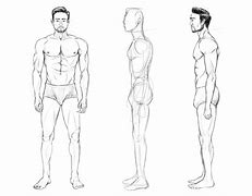 Image result for Human Side View Drawing