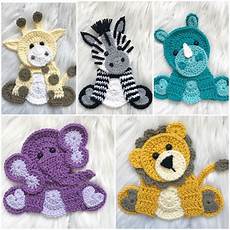 crochet applique crochet pattern instant pdf zoo animals crochet crochet applique crochet pattern instant pdf zoo animals crochet