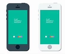 Image result for iPhone Flat Mockup