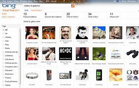Image result for Bing Visual Search
