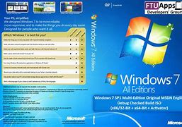 Image result for Windows 7 SP1 All Editions
