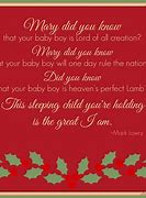 Image result for The Second Verse to Mary Did You Know
