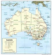 Image result for Australia Map Printable