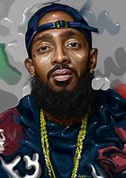 Image result for Nipsey Hussle Art Tupac