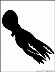 Image result for Underwater Octopus Silhouette