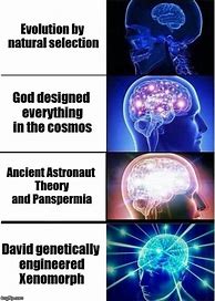 Image result for Expanding Brain Meme Religion