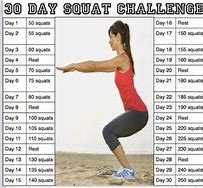 Image result for 25 Day Squat Challenge