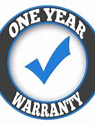 Image result for 1 Year Warranty Products