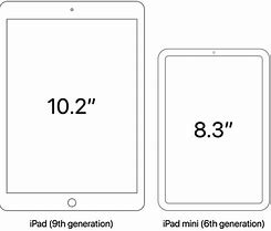 Image result for Compare iPad Mini Size