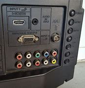 Image result for Sharp TV Old Model Cable Input