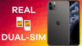 Image result for Dual Sim Card in iPhone 11