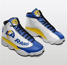 Image result for Rams Sneakers Air Jordan 1 S