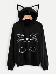 Image result for Cat-Eared Hoodie