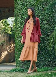 Image result for Four Buttons Kurti