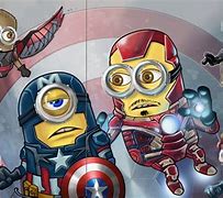 Image result for Minion Avengers Iron On Transfer