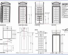 Image result for Telephone Booth Dimension
