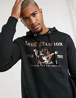 Image result for True Religion Hoodie Black and Gold