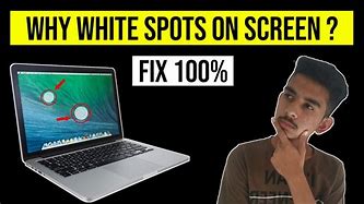 Image result for White Spot On LCD Laptop Screen