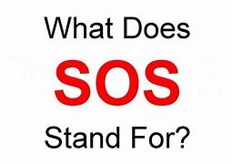 Image result for SOS Things