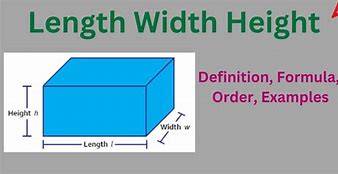 Image result for Samples That Shows Width and Length