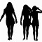 Image result for Silouette Clip Art People On March