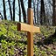 Image result for Outdoor Wooden Cross