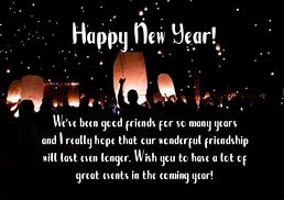 Image result for My Friends Happy New Year Poem