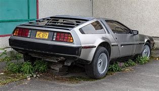 Image result for Back to the Future DeLorean but Abandoned Art