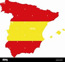 Image result for Spain Flag Map