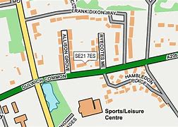 Image result for Map of Kingswood Estate SE21