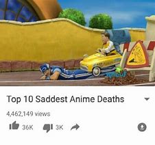 Image result for Saddest Anime Deaths Meme