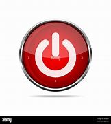 Image result for Minimal Red Power Button Icon